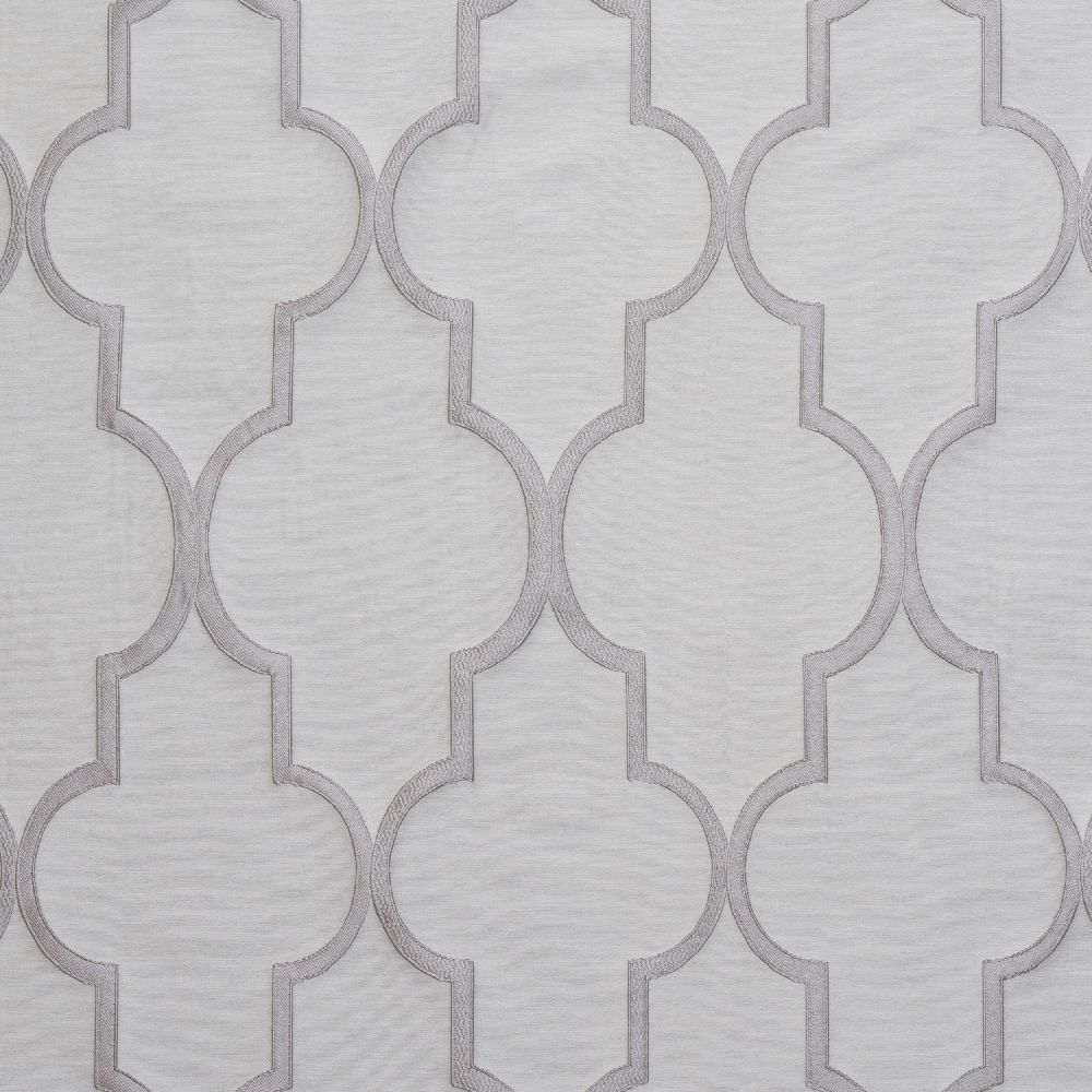 G3-Paxton-Quatrefoil Jacquard-Lt.Grey